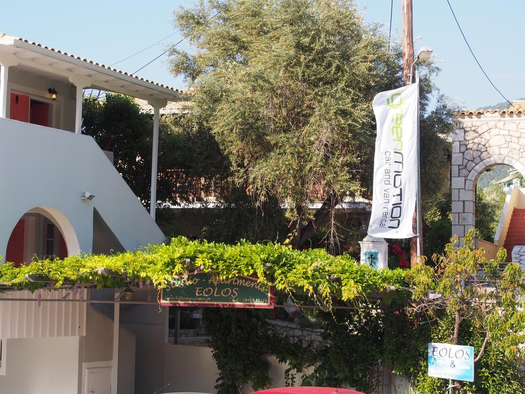Eolos Apartments With Private Parking Áyios Nikítas エクステリア 写真