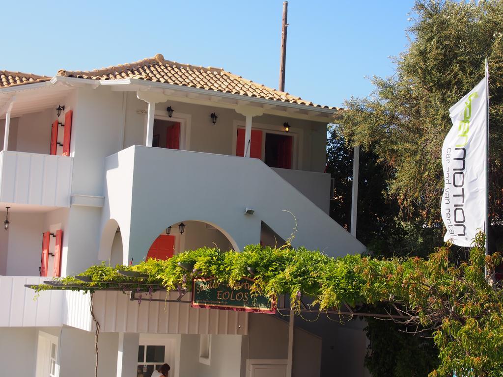 Eolos Apartments With Private Parking Áyios Nikítas エクステリア 写真