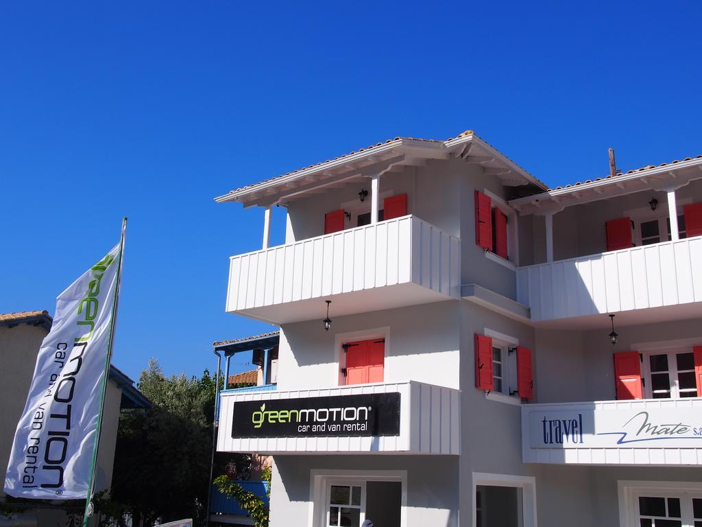 Eolos Apartments With Private Parking Áyios Nikítas エクステリア 写真